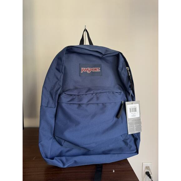Jansport "Superbreak" OG Backpack Classic School Book Bag Original Authentic - Picture 1 of 4